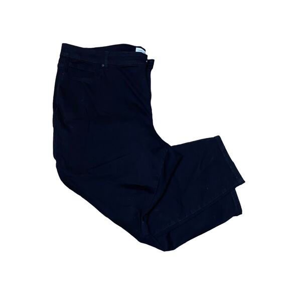 Lane Bryant Signature Fit Sateen Skinny Mid Rise Black Jeans Plus Size 28 NWT - Picture 6 of 16